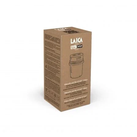 Laica Filtro Mikroplastik-Stop reduce el 99.999% de los microplásticos en el agua para jarra